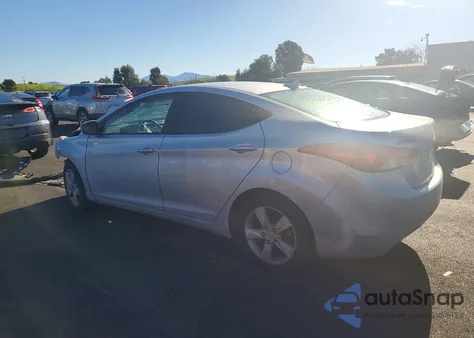 2013 Hyundai Elantra Gls из США, поврежденный, VIN 5NPDH4AE9DH194046